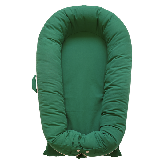 CooCooBaby Deluxe Baby Lounger - Cotton-Forest