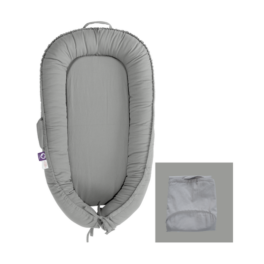 Premium Portable Adjustable Infant Lounger Cover - Cotton- Cover Only